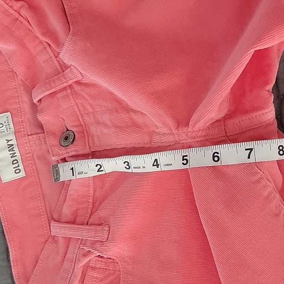 Old Navy Skinny Rock Star Cords in Beach Party Pink - Picture 7 of 10